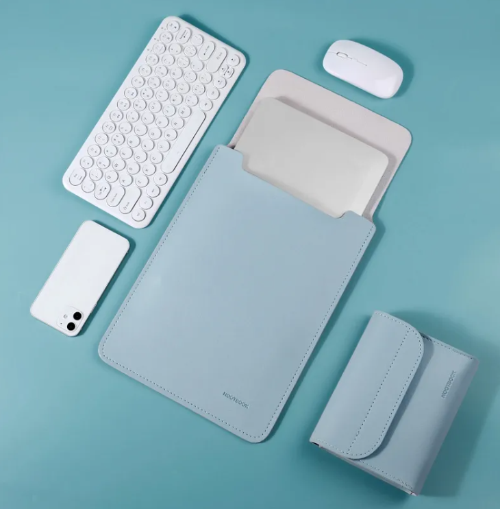 Housse pour ordinateur portable en cuir végétal