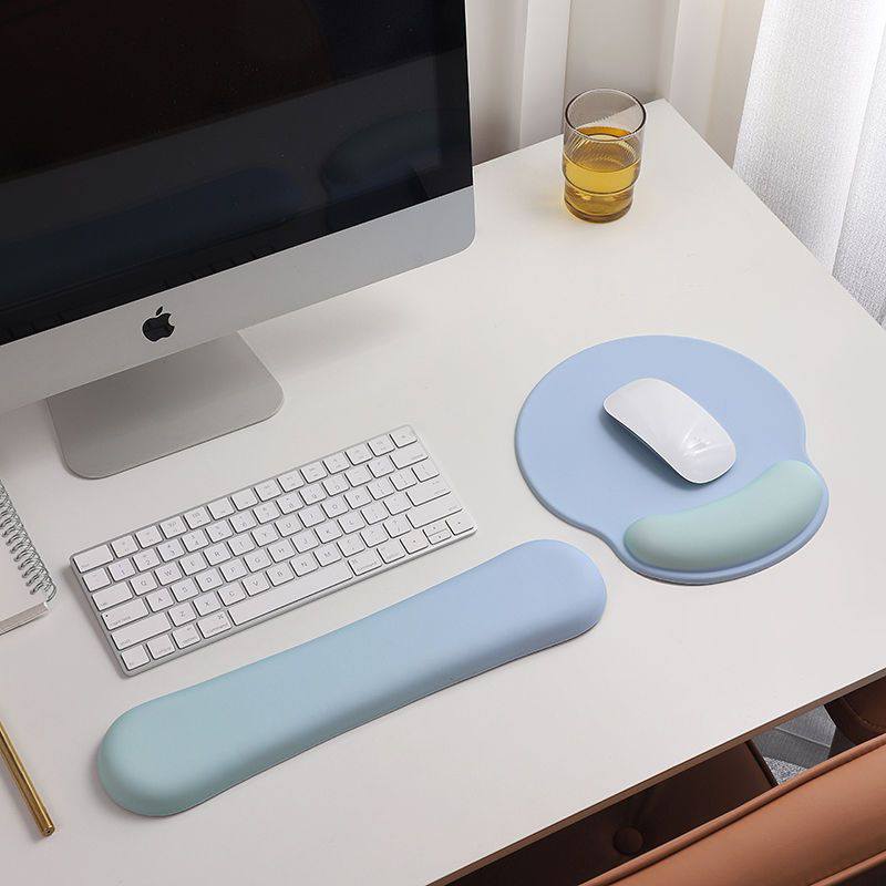 Repose poignet et tapis de souris mémoire de forme
