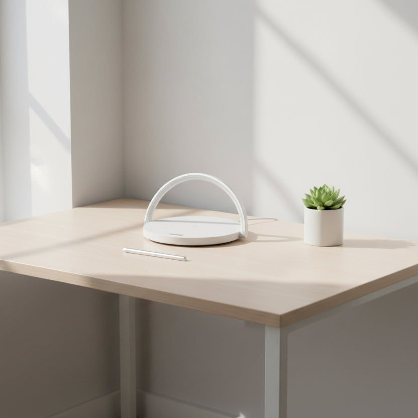 Lampe design chargeur sans fil