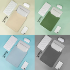 Housse pour ordinateur portable en cuir végétal